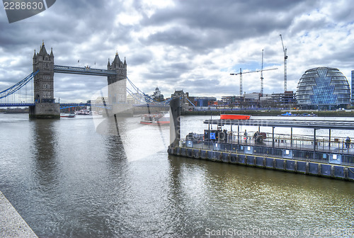 Image of tower bridge in hdr