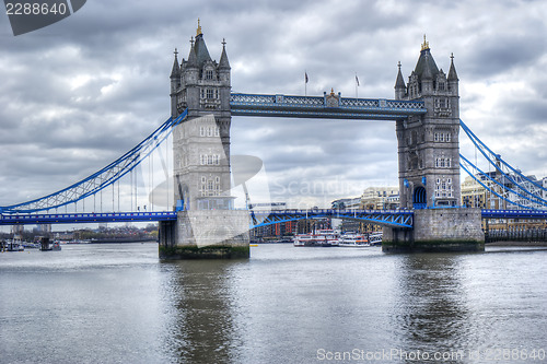 Image of tower bridge in hdr