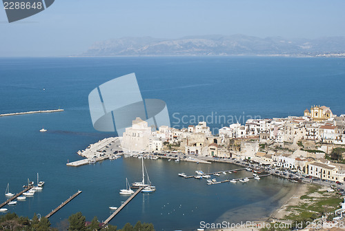 Image of The town of Castellammare del Golfo