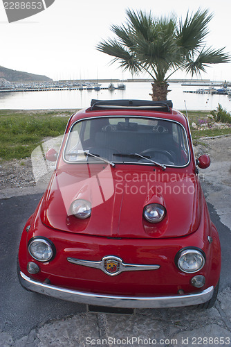 Image of fiat 500 car 