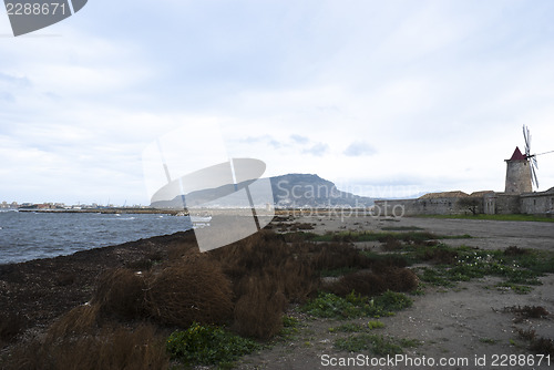 Image of salines at trapani, sicily