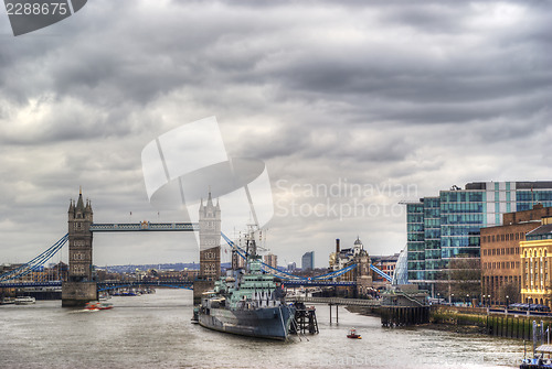 Image of tower bridge in hdr