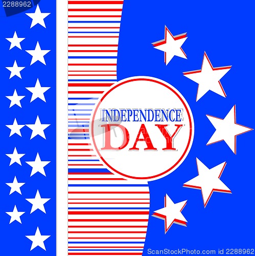 Image of Usa independence day design