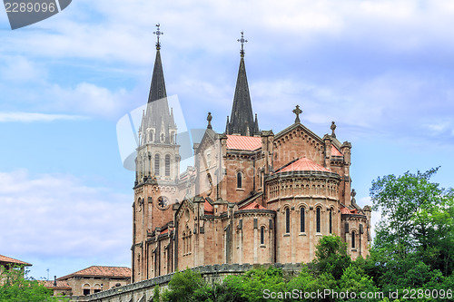 Image of cathedral of Covadonga