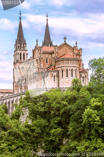 Image of cathedral of Covadonga