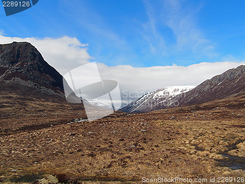 Image of Lairig Ghru, Cairngorms, Scotland in may