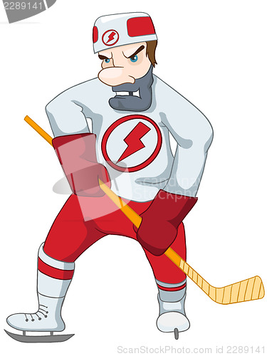 Image of Hockey Player