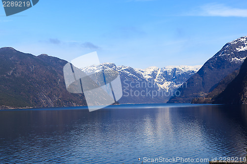 Image of Fjords and mountains