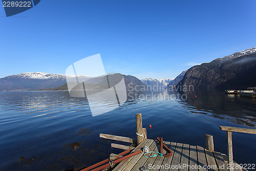 Image of Fjords and mountains