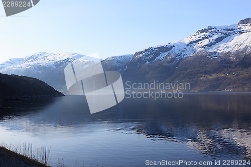 Image of Fjords and mountains