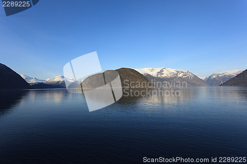 Image of Fjords and mountains