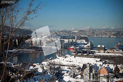 Image of Bergen, the old Hanseatic town