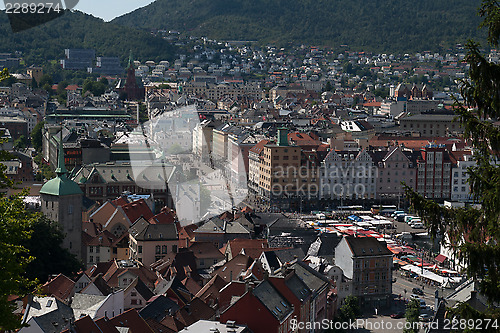 Image of Bergen, the old Hanseatic town