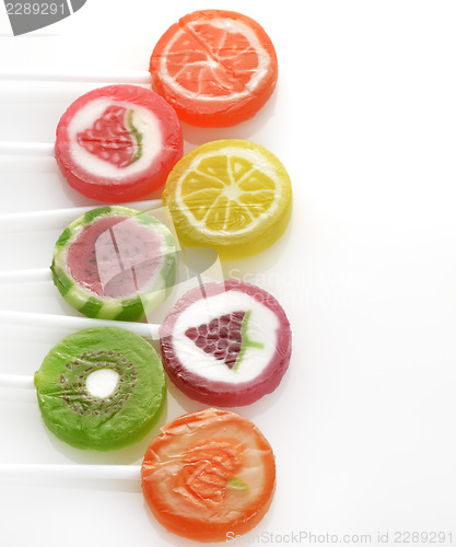 Image of Fruit Lollipops Assortment 