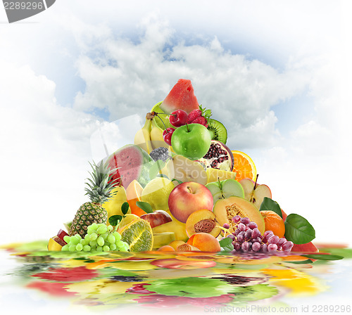 Image of Fresh Fruits Consept