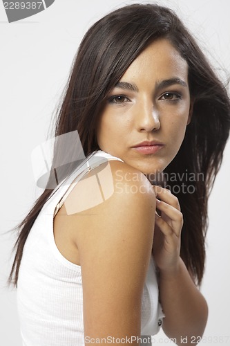 Image of real beautiful young girl