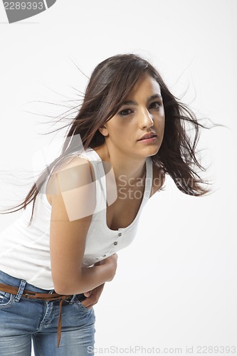 Image of real beautiful young girl