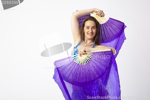 Image of belly dancer woman