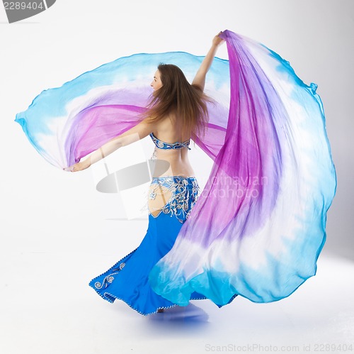 Image of belly dancer woman