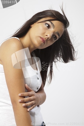 Image of real beautiful young girl