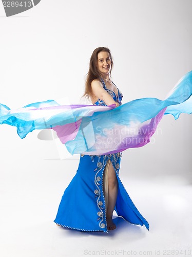 Image of belly dancer woman