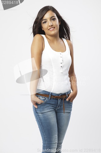 Image of real beautiful young girl