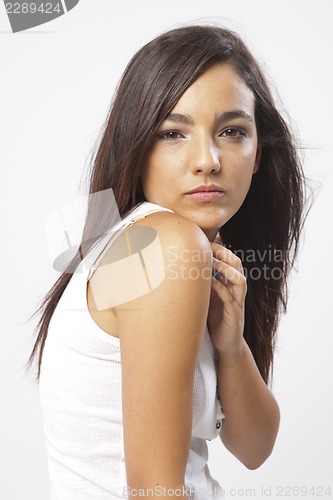 Image of real beautiful young girl