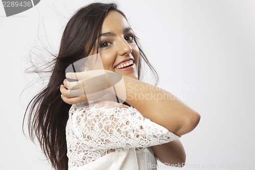 Image of real beautiful young girl
