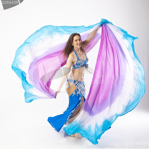 Image of belly dancer woman