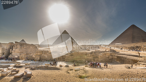 Image of Sphinx and the Pyramids