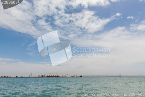 Image of Ships on Djibouti port