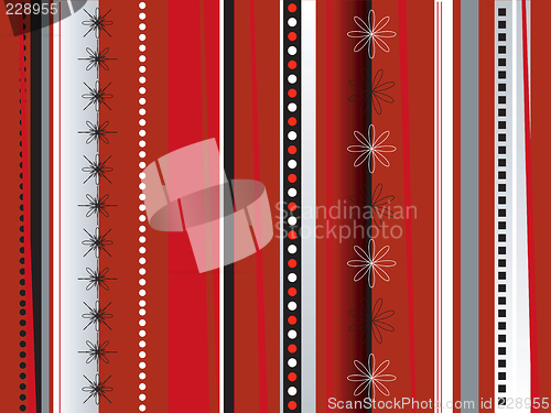 Image of wrapping paper red
