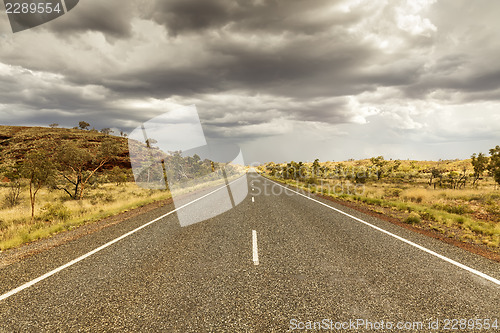 Image of road to horizon