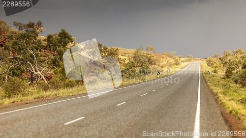 Image of road to horizon