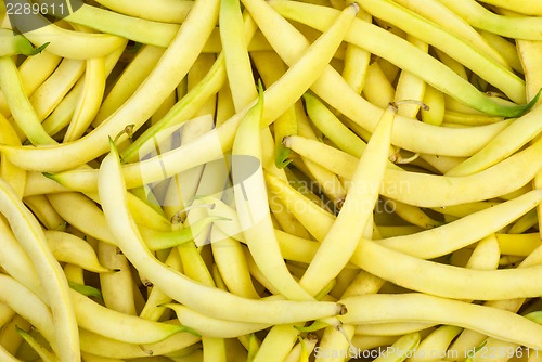 Image of Yellow Wax Snap Beans background