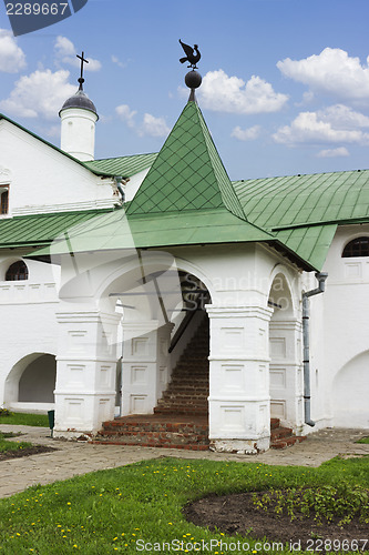 Image of The entrance of the Bishop's chambers in Suzdal