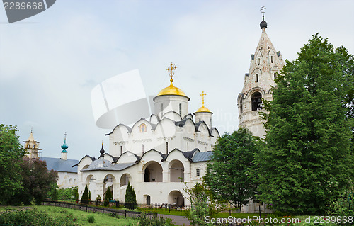 Image of St. Basil's Cathedral built in 1518. Suzdal