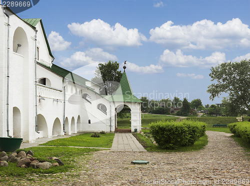 Image of Ancient buildings in the city of Suzdal. Russia