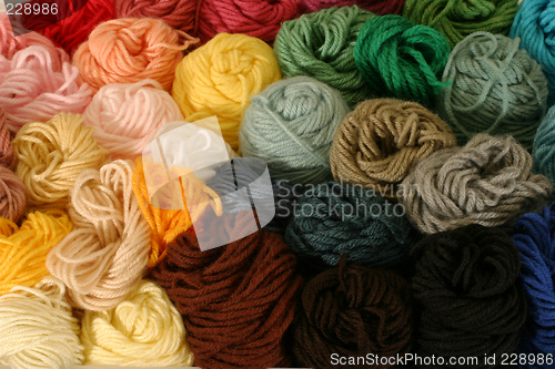 Image of Skeins of Yarn - horizontal