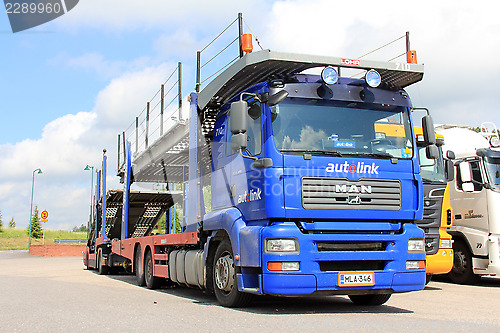 Image of MAN TGA 18.440 Car Carrier Truck