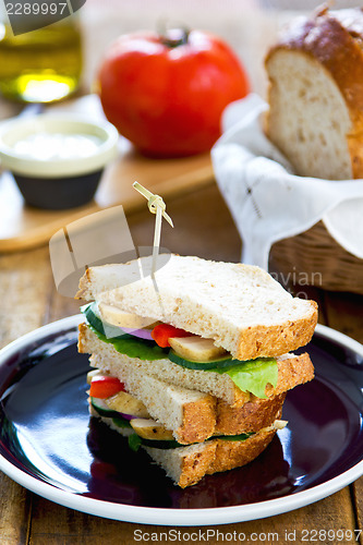 Image of Grilled chicken sandwich