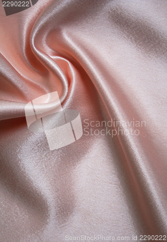 Image of Smooth silver pink silk as background