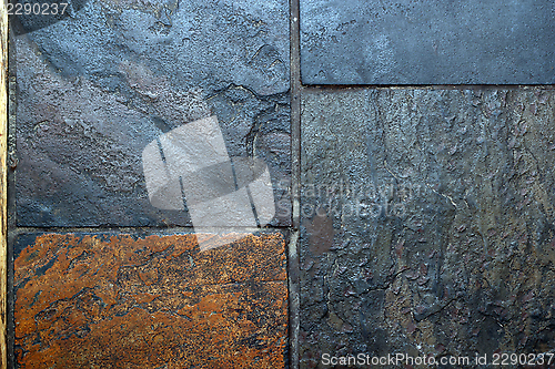 Image of tiles of grungy stone