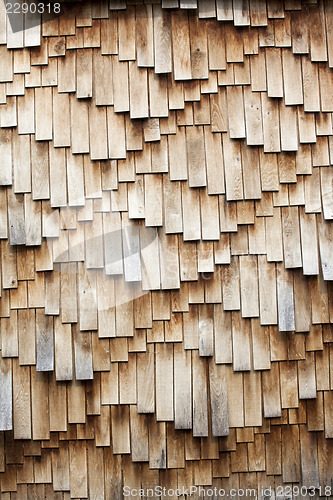 Image of Wooden shingles texture