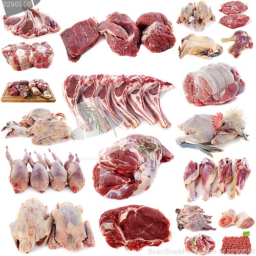 Image of group of meats