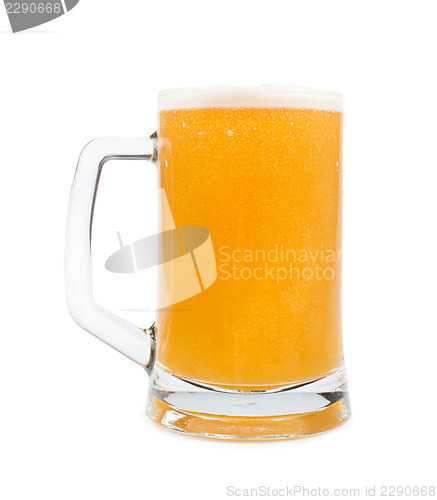 Image of Mug filled with beer