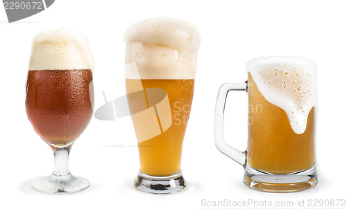 Image of Mug filled with beer