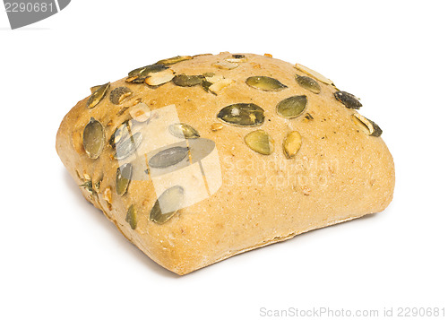 Image of White isolated Bread