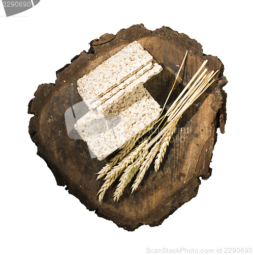 Image of Pile Crackers and wheat cereal crops