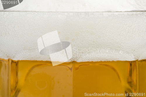 Image of Mug beer close up background